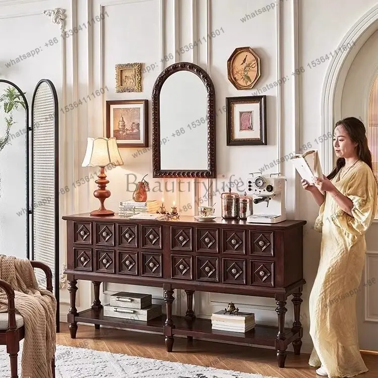 

American door-to-door entrance cabinet rack integrated high-end door-to-door locker