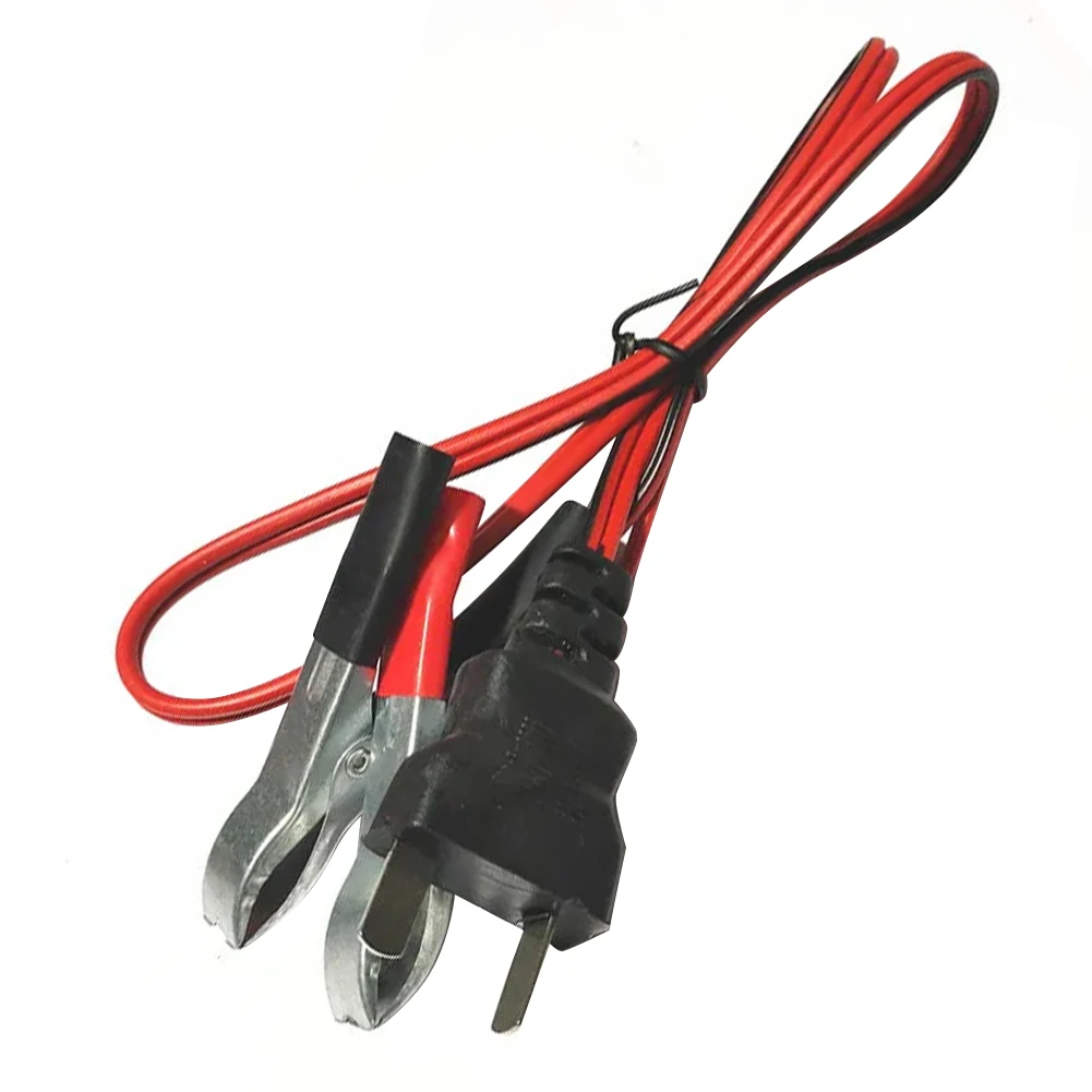 Battery Cable With Clip 12V Battery Charging Cable Good Performance Pure Copper Wire Core Red & Black Fine Workmanship