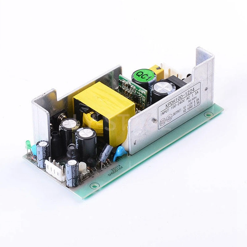 PSU PCB SMPS Dual Output AC/DC 12v 24v 100w Open Frame Switching Power Supply Module