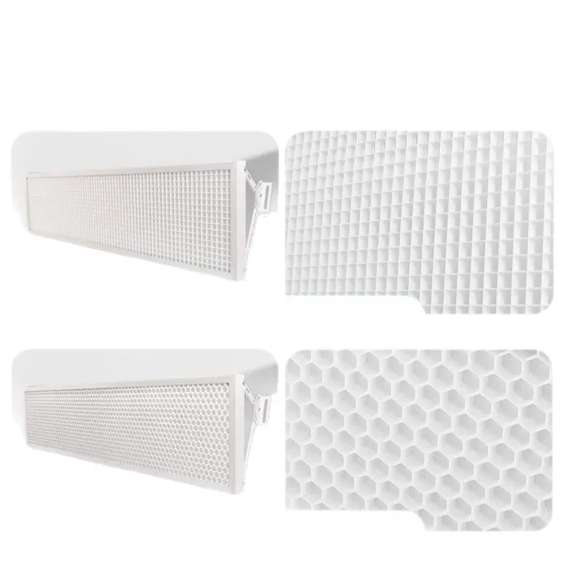 Anti-glare LED shadowless light for badminton hall, indoor court gym grid honeycomb anti-glare court light