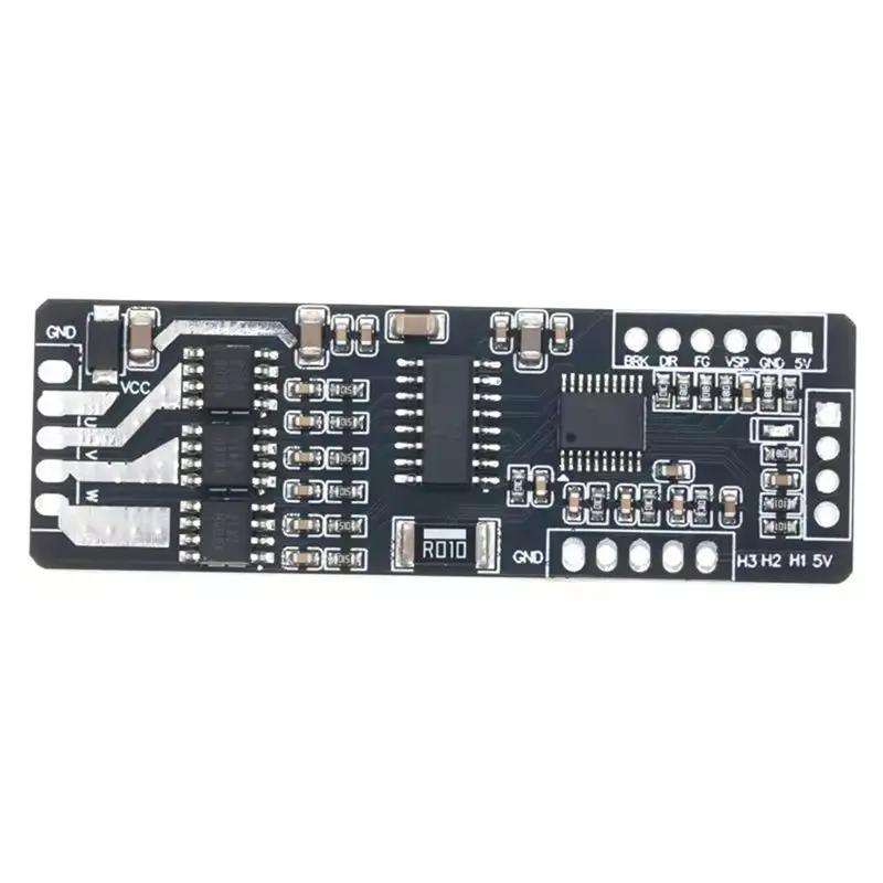 BLDC-24W Brushless Hall Motor Controller Three-Phase Inductive DC Motor Drive Module 5V-40V 2A PWM Speed Control Board