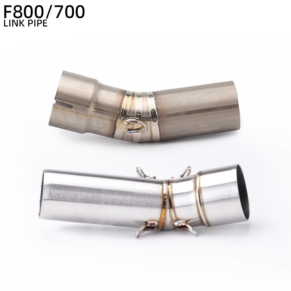 

F800 F700 GS Motorcycle Exhaust Muffler Center Connection Pipe For F800GS 2008 - 2017 F700GS 2013 - 2017 51mm
