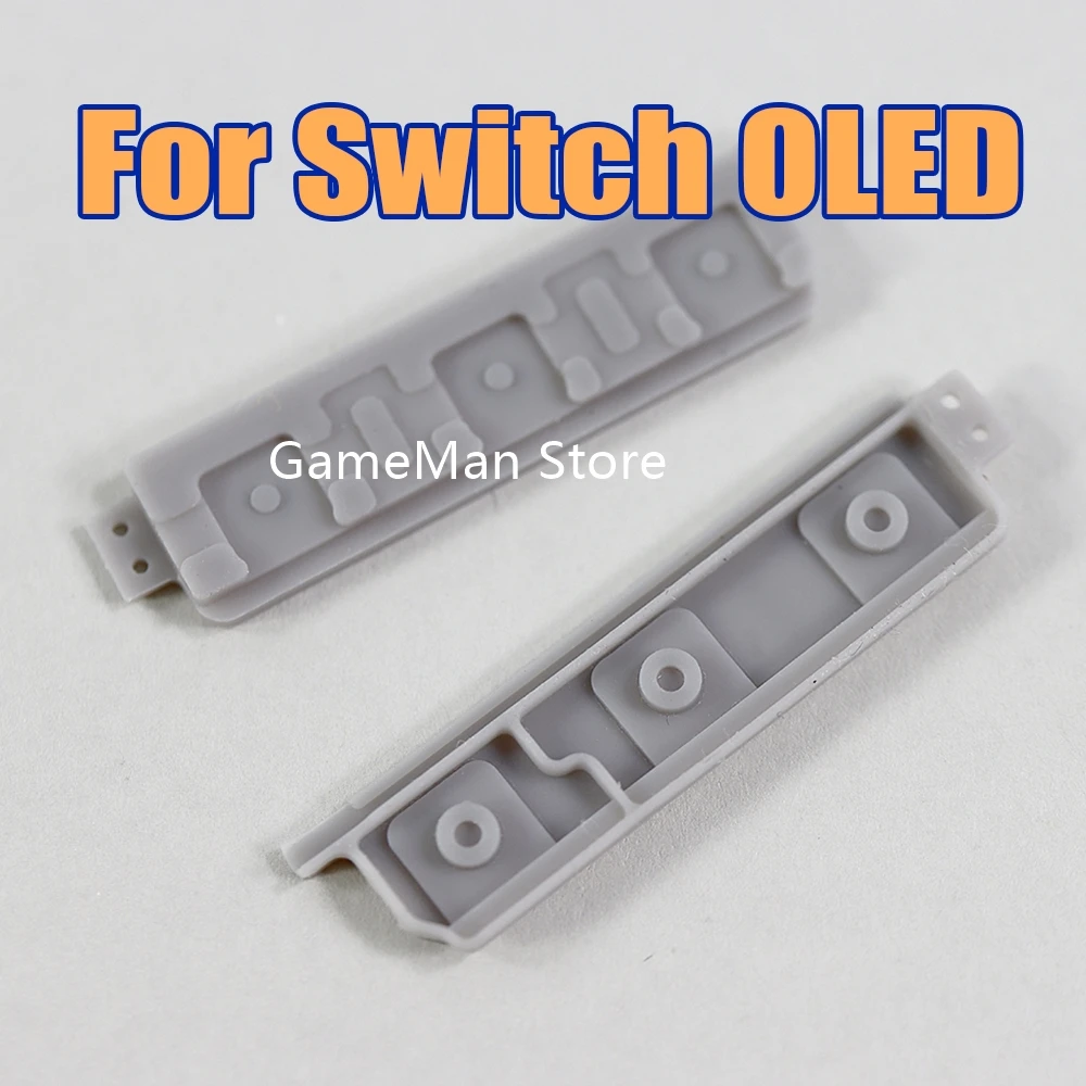 100pcs For NS OLED On/OFF switch button Conductive Rubber silicone button pad replacement For Nintendo Switch Oled