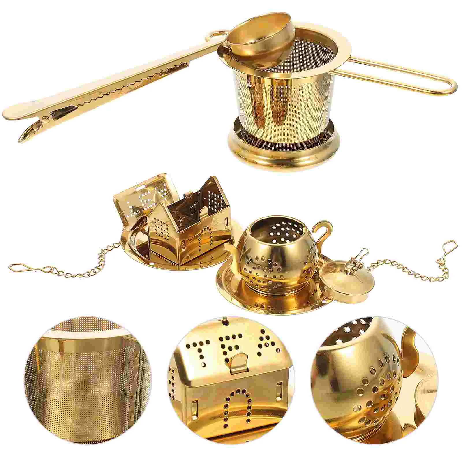 

Tea Filter Milk Strainers Practical Sifters Teapot Stainless Steel Colanders Leakers Accessories Infuser Home