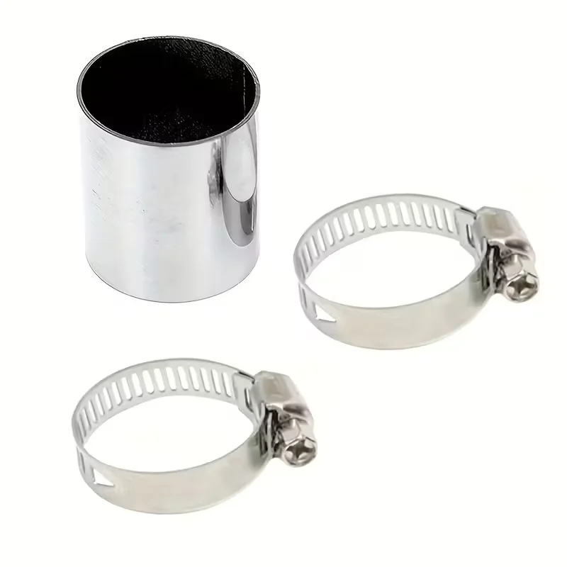 Connecteur de tuyau d'échappement de chauffage Diesel avec pince, tuyau de ventilation de gaz 24mm, accessoires RV pour chauffage de stationnement Diesel Webasto Eberspacher