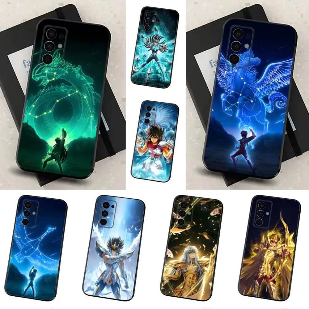 

Cool S-Saint Seiya K-Knights Phone Case For Samsung Galaxy A13,A21s,A22,A31,A32,A52,A53,A71,A80,Soft Black Shell