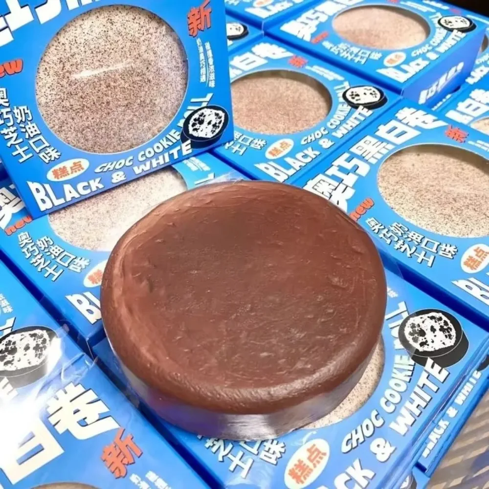 HaChiMi Choc Coockie Roll Rebound Dekompressions-Entlüftungsspielzeug Squishy Langsam steigendes Spielzeug Antistress-Fuß Squishy Table Fidget Toys