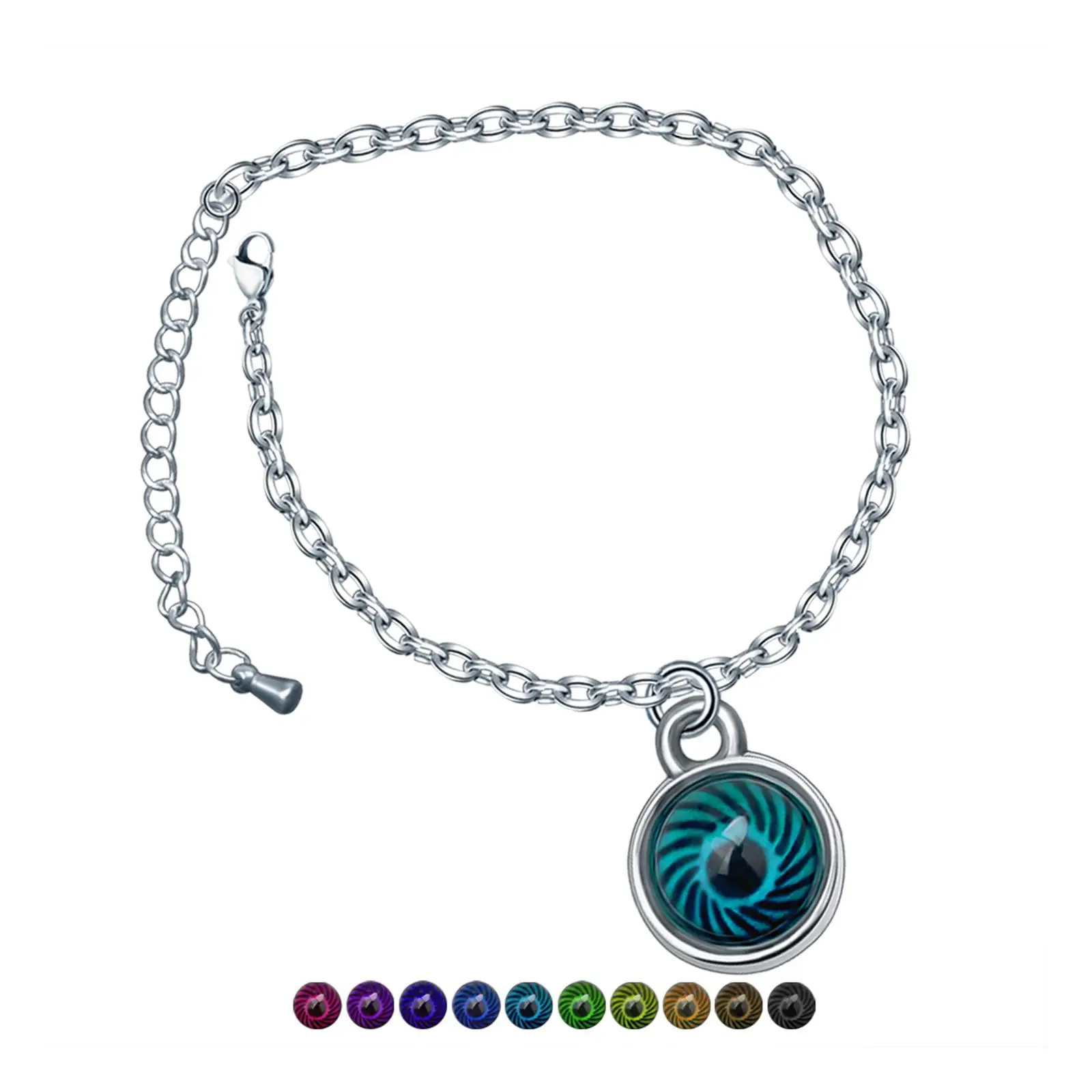 Adjustable Color Changing Bracelet for Women Stainless Steel Jewelry Party Birthday Gift Temperature Sensitive Casual