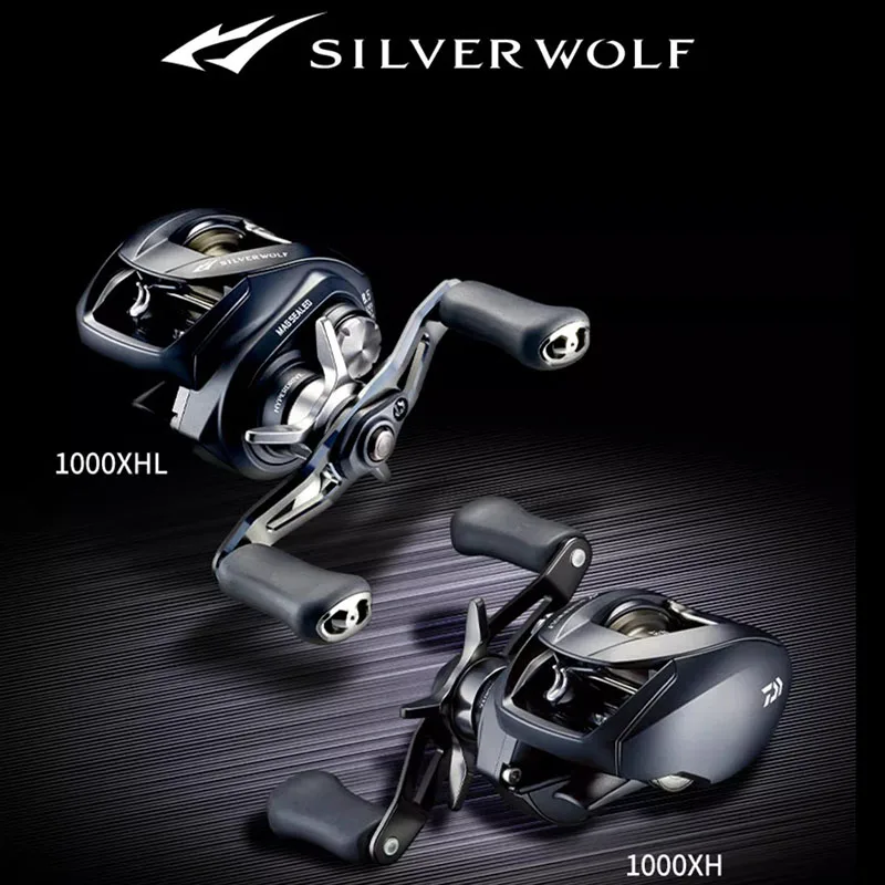 

2022 DAIWA SILVER WOLF SV TW PE baitcast SPECIAL reel fishing reels saltwater casting equipment 1000XH 1000XH 8.5:1