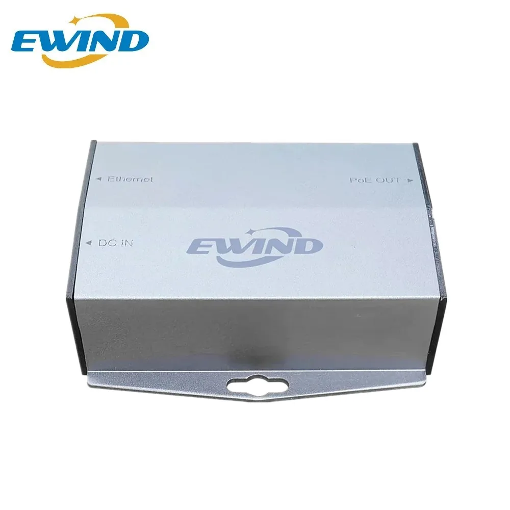 

EWIND 90W Gigabit PoE Injector,10/100/1000Mbps IEEE 802.3bt Compatible,Supply for IP Camera, Access Point,Single Port 44-57V