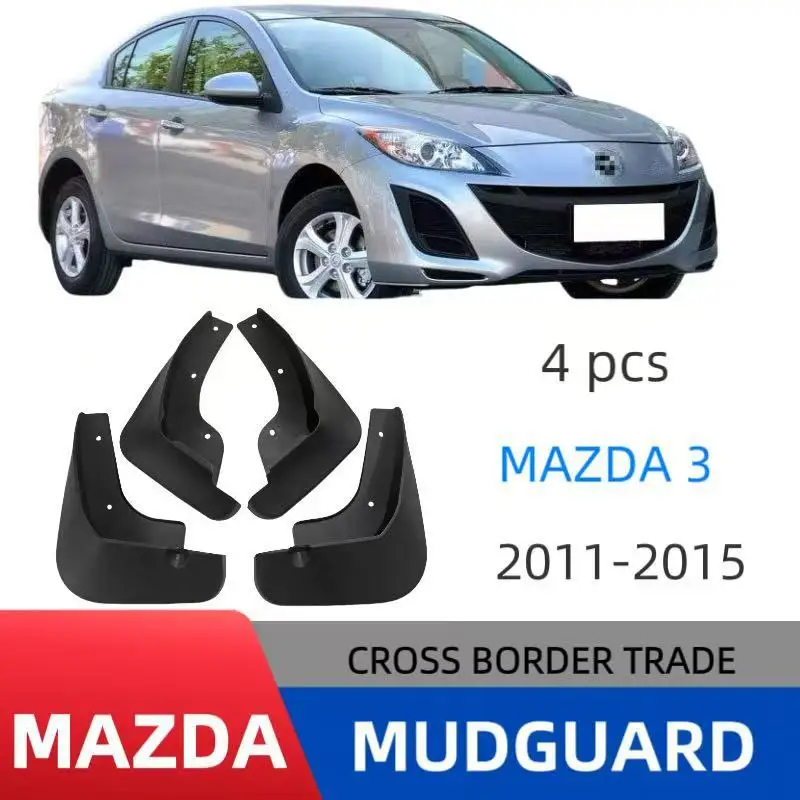 

Suitable for Mazda 3 Star Mazda 3 2011-2015 car accessories protection body soft mudguard leather car fender