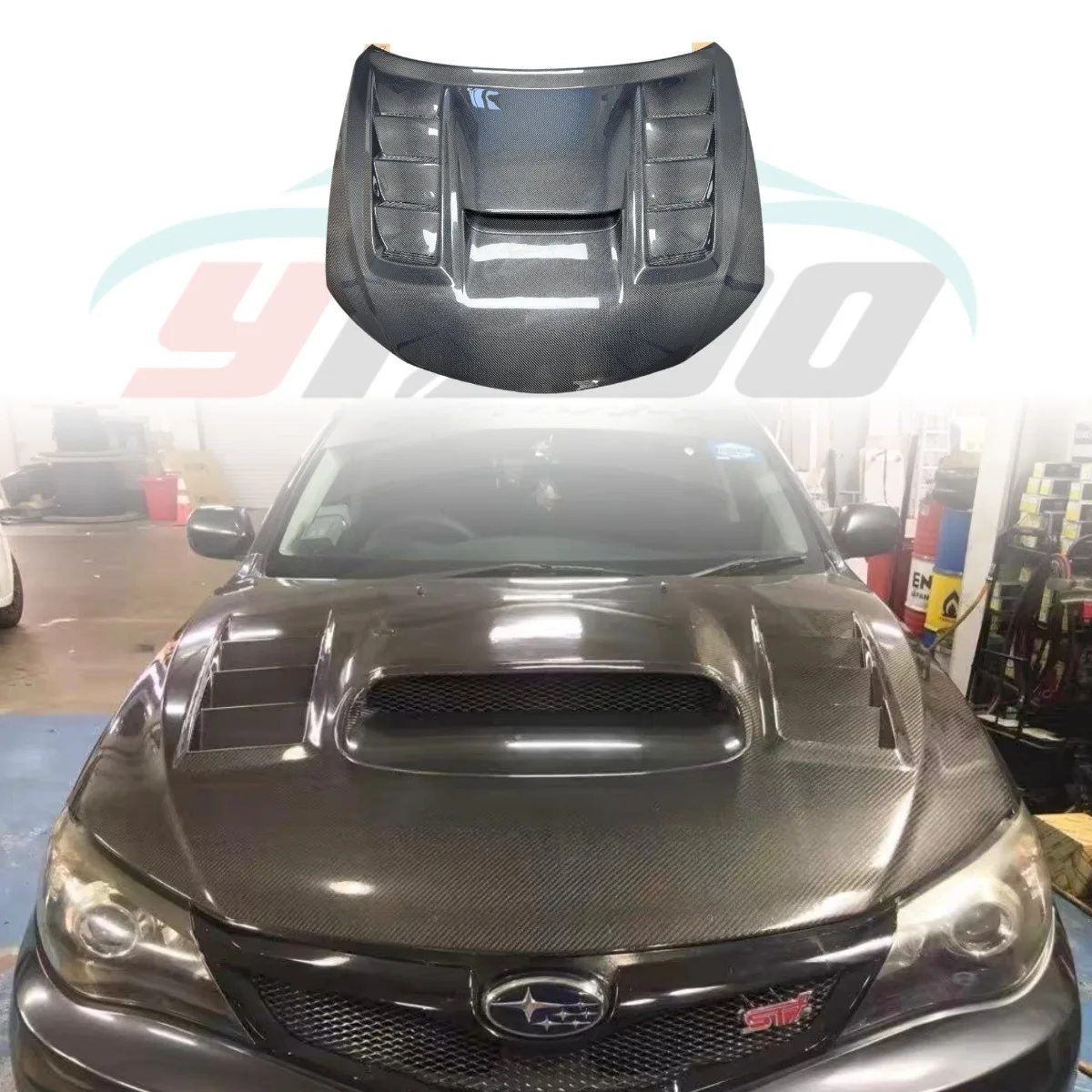 Carbon Fiber Cover for 2008-2014 Impreza WRX STI Modified and Upgraded Varis