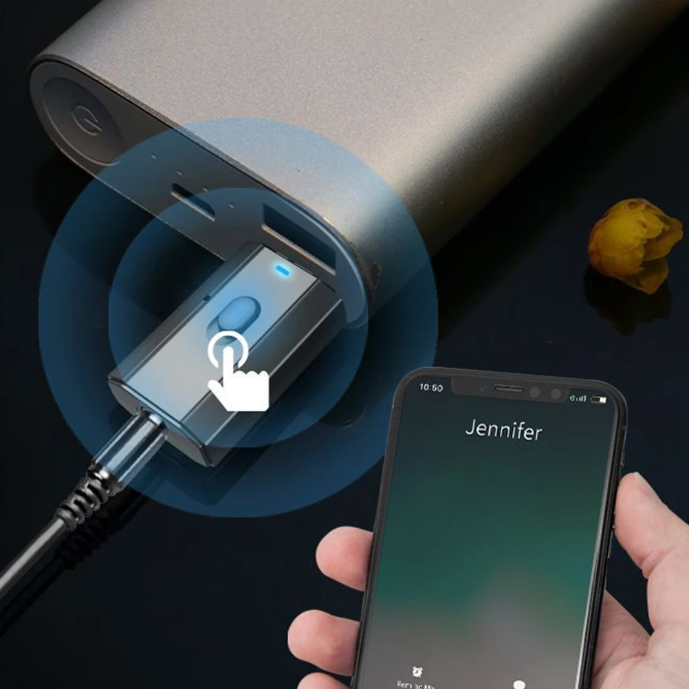 

Wireless Audio Adapter Usb Transmitter Receiver 3.5Mm Aux Receiver Transmitter For Pc Car Headphones Mp3