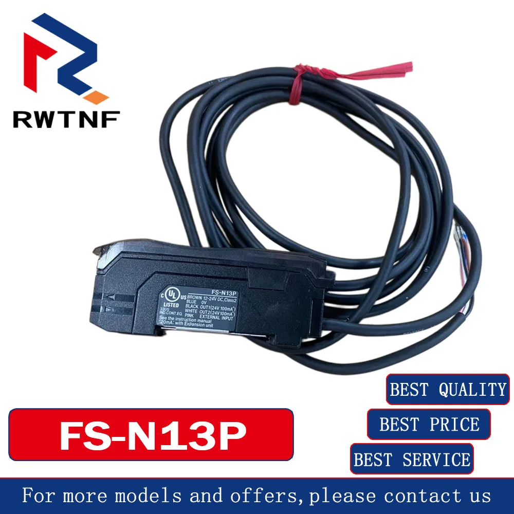 Brand New Genuine FS-N13P KEYENCE cable type digital fiber amplifier sensor 100% Original, stock in stock