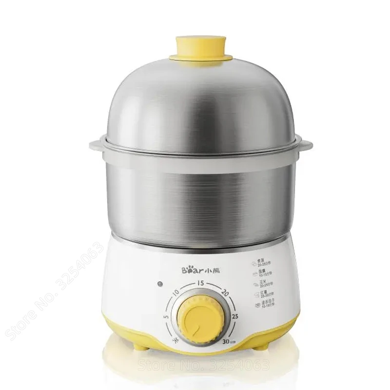 360W Electric Egg Boiler Automatic Steamer Multicooker Breakfast Machine Egg Cooker Staineless Steel Food Warmer 14 Eggs Steamer