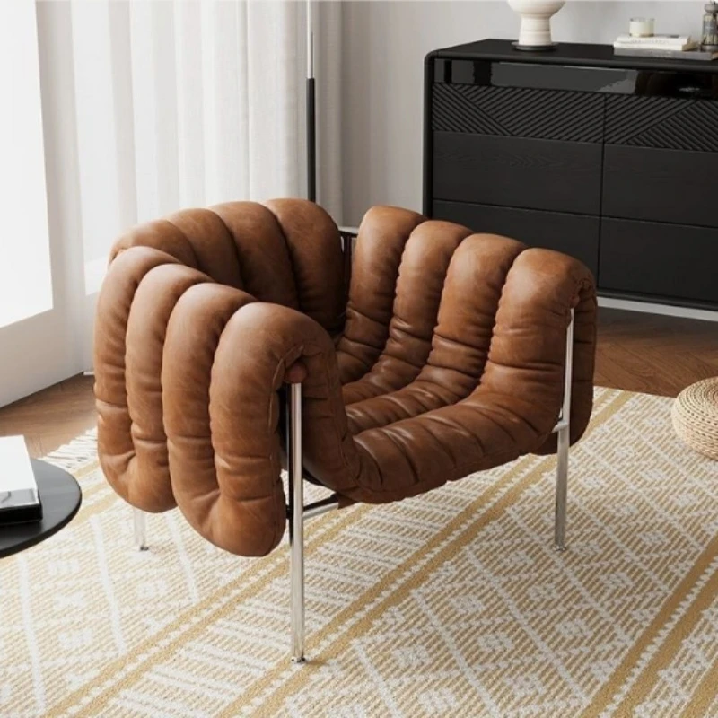 Simple single armchair casual armchair for living room or bedroom