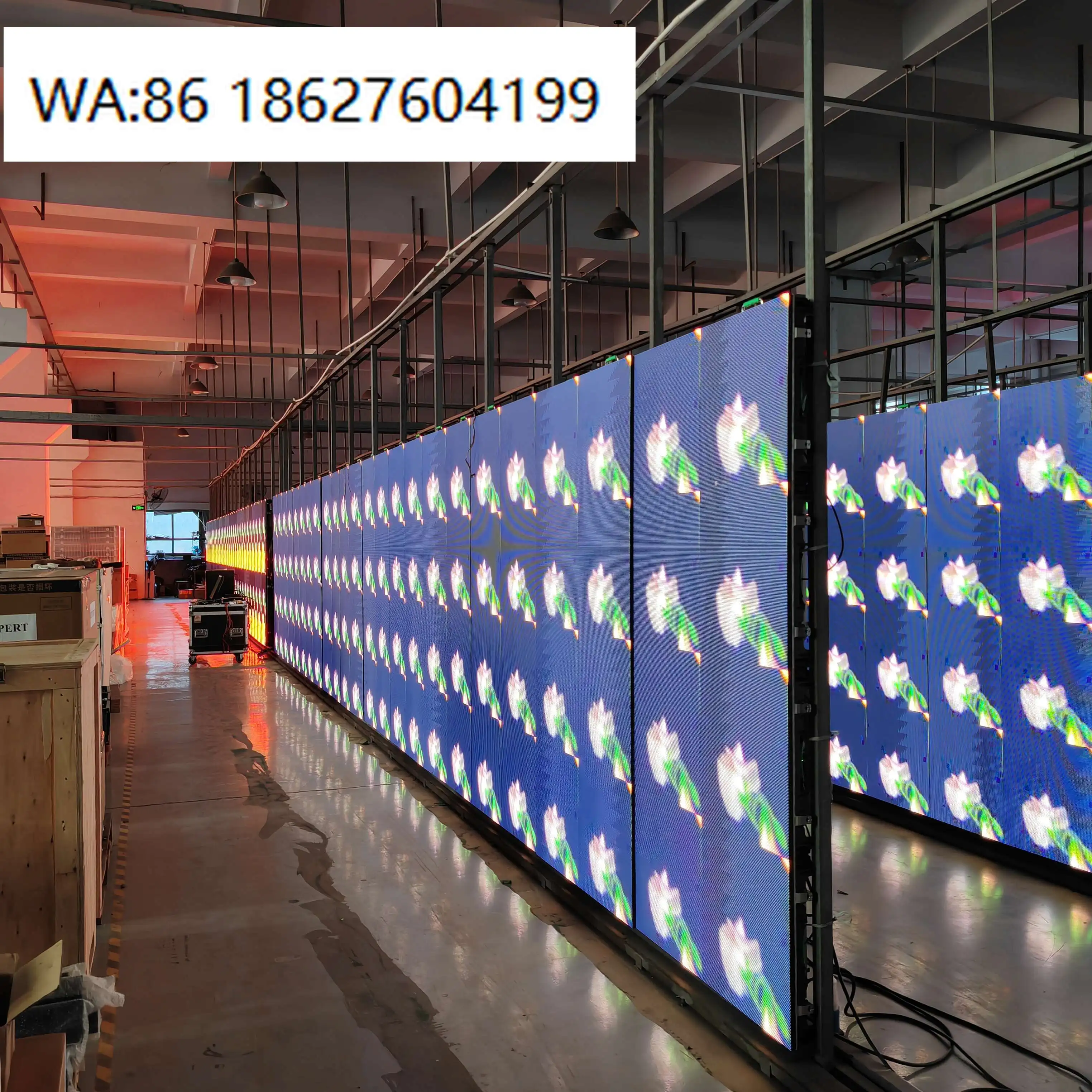 

P1.86 LED Modular Video Wall Indoor Office Data Visualization Display Screen Panel