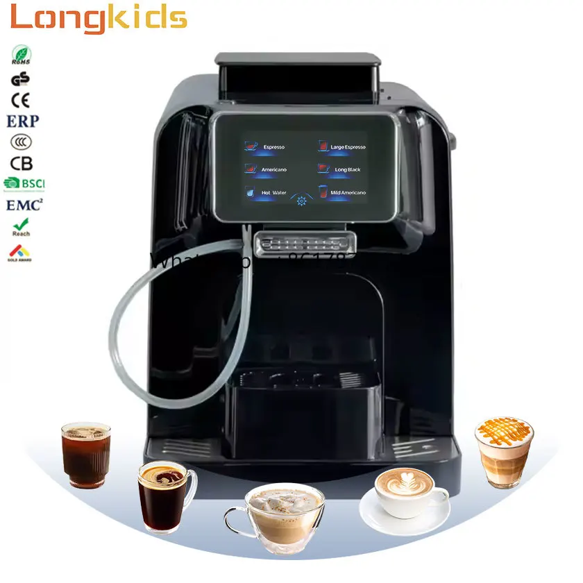 

Coffee Machine Expresso Espresso High Quality Coffee Machine Automatic Powdered Milk Pour Over Coffee Machine Kaffeevollautomat