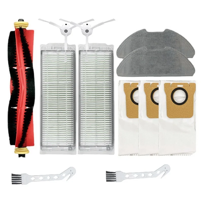 YCOC-For Mijia جهاز آلي لتنظيف الأتربة MJST1S/2PROMJST1SHW/2 الترا استبدال الملحقات الرئيسية فرشاة الجانب فرشاة كيس لجميع الغبار تصفية Se