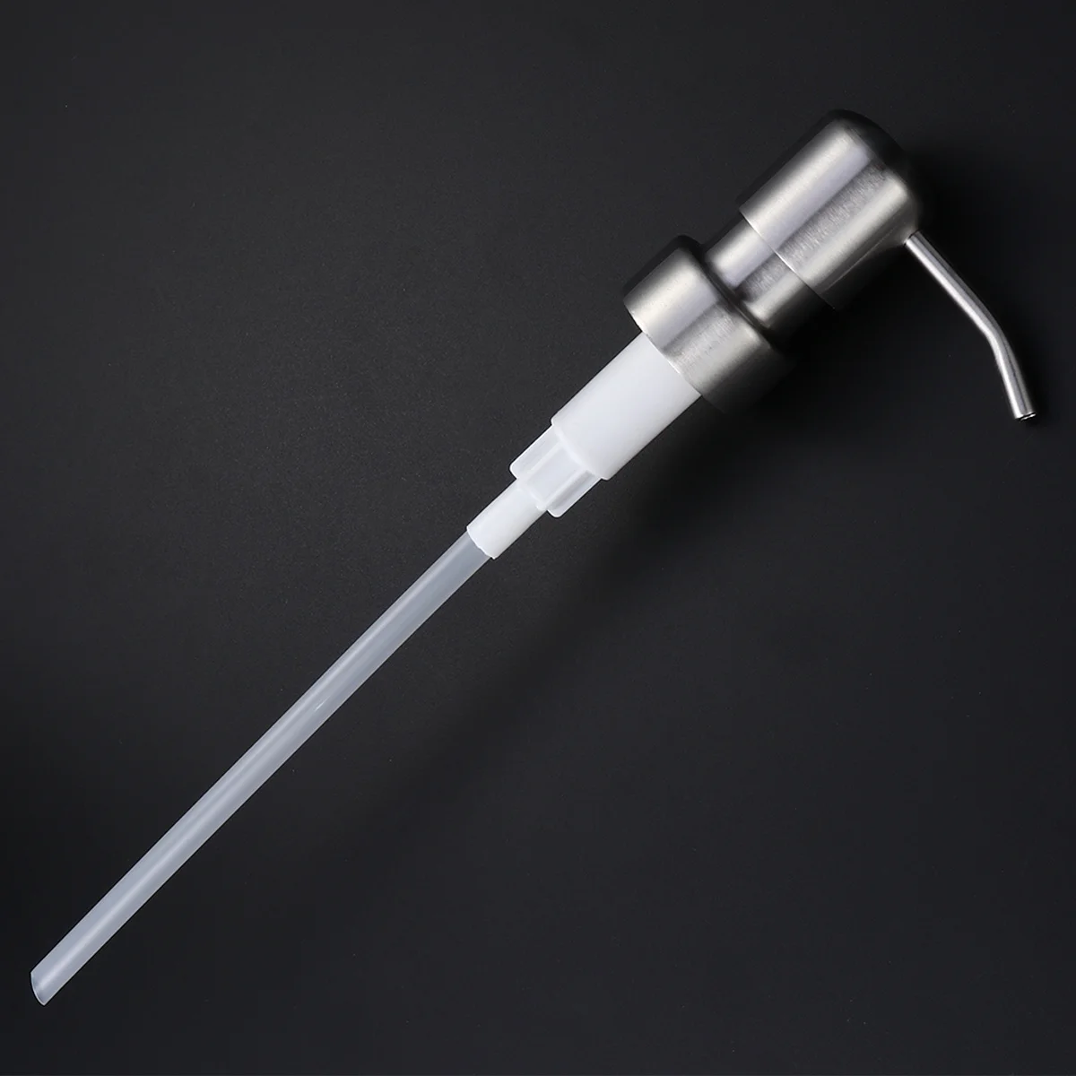

1Pcs Stainless Steel Liquid Dispenser Pump Replacement for Soap Lotion Shampoo Bottles Rust Free Soap Dispenser Pump