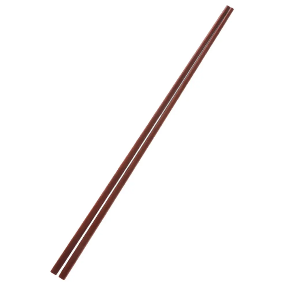 

1 Pair 32Cm Extra Long Red Sandalwood Hot Pot Chopsticks For Cooking Frying Noodles Bbq Reusable Chinese Wooden Kitchen