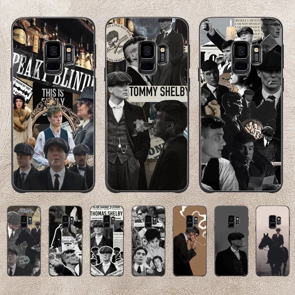 Movie P-Peaky-y-B-Blinders  Phone Case For Samsung Galaxy A52 A12 A51 S21 Edge S22ULTRA S23 S20LITE Plus ultra Black Cover