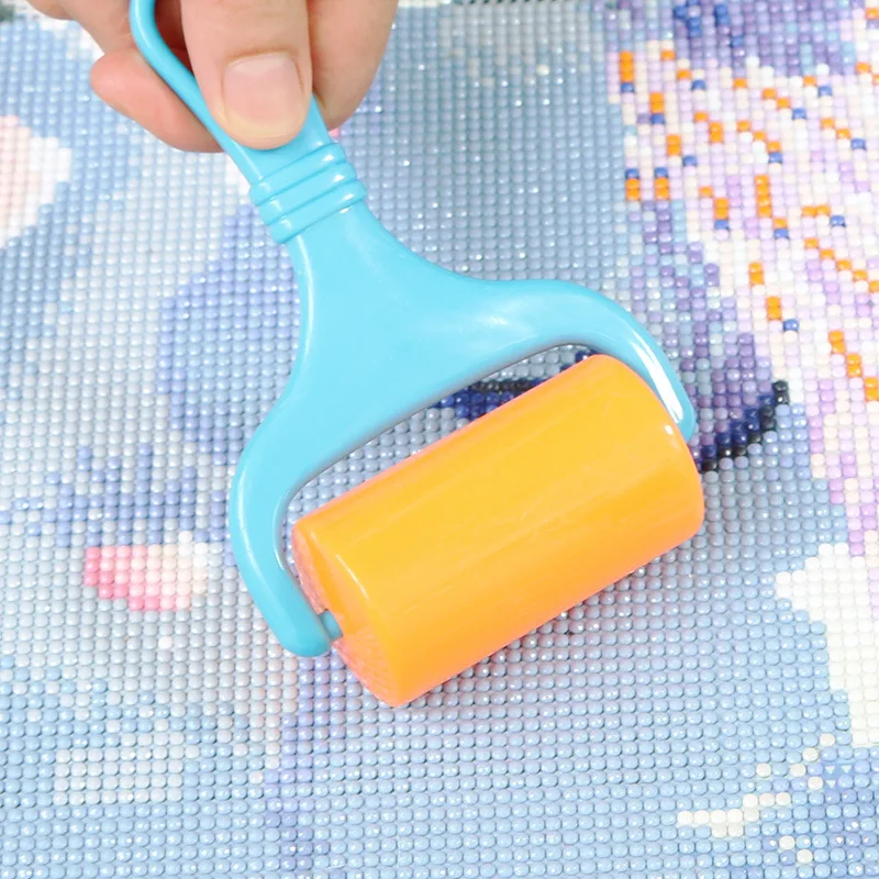 2026 NEU 5D Diamantmalerei-Rollerpresse-Set Strass-Stickerei-Zubehör für festes Aufkleben von Farbe – Detail 3