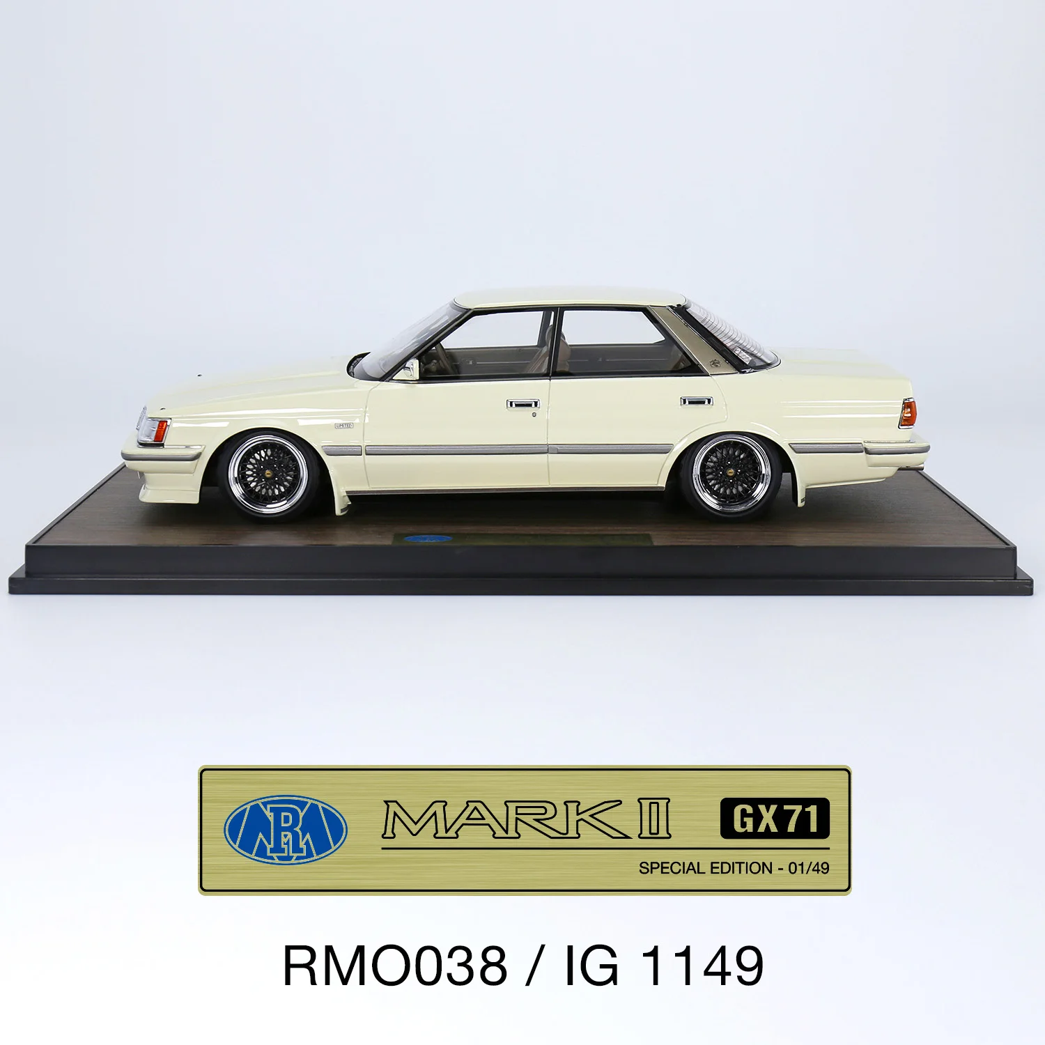 1:18 Toyota MK II GX71 Ignition model RM model car resin Collectibles