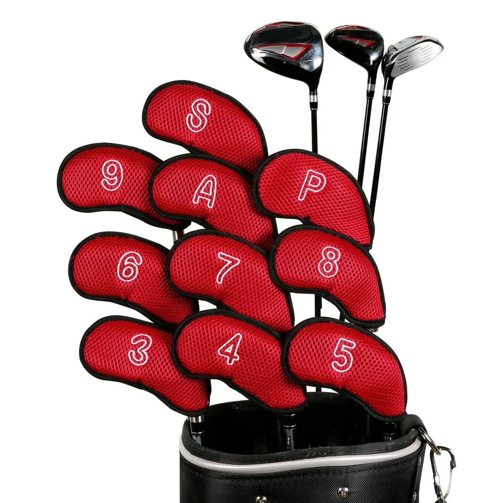 

Covers Set Golf Putter Accessories Training Equipment Mesh Golf Headcovers Spider Head Cover Golf Iron Headcover Protector Case