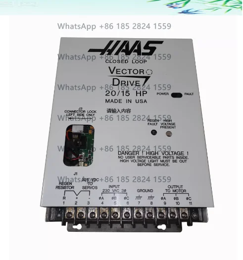

Haas CNC frequency converter 69-1000 vector drive 20HP/15HP spindle drive