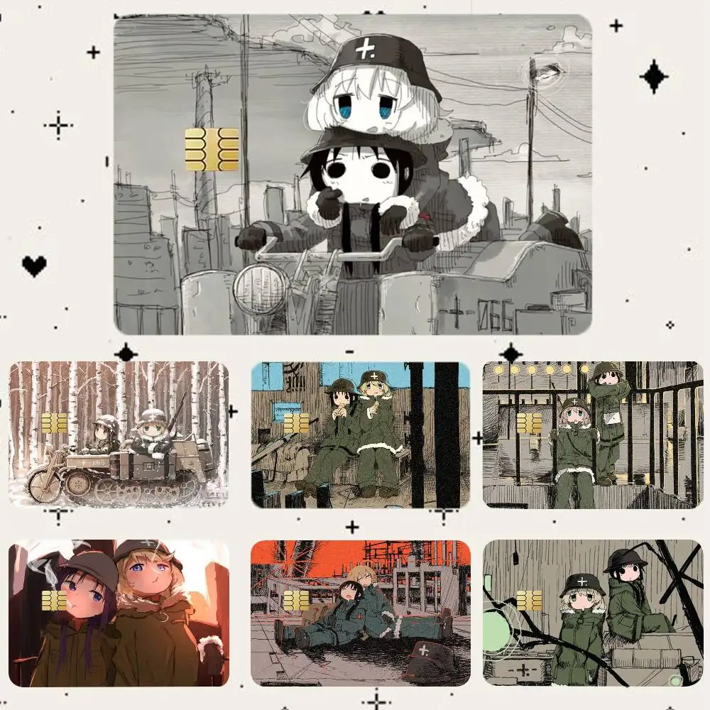 

Girls L-Last Tour HD Waterproof Card Skins Protective Stickers for Credit Bank Game Cards