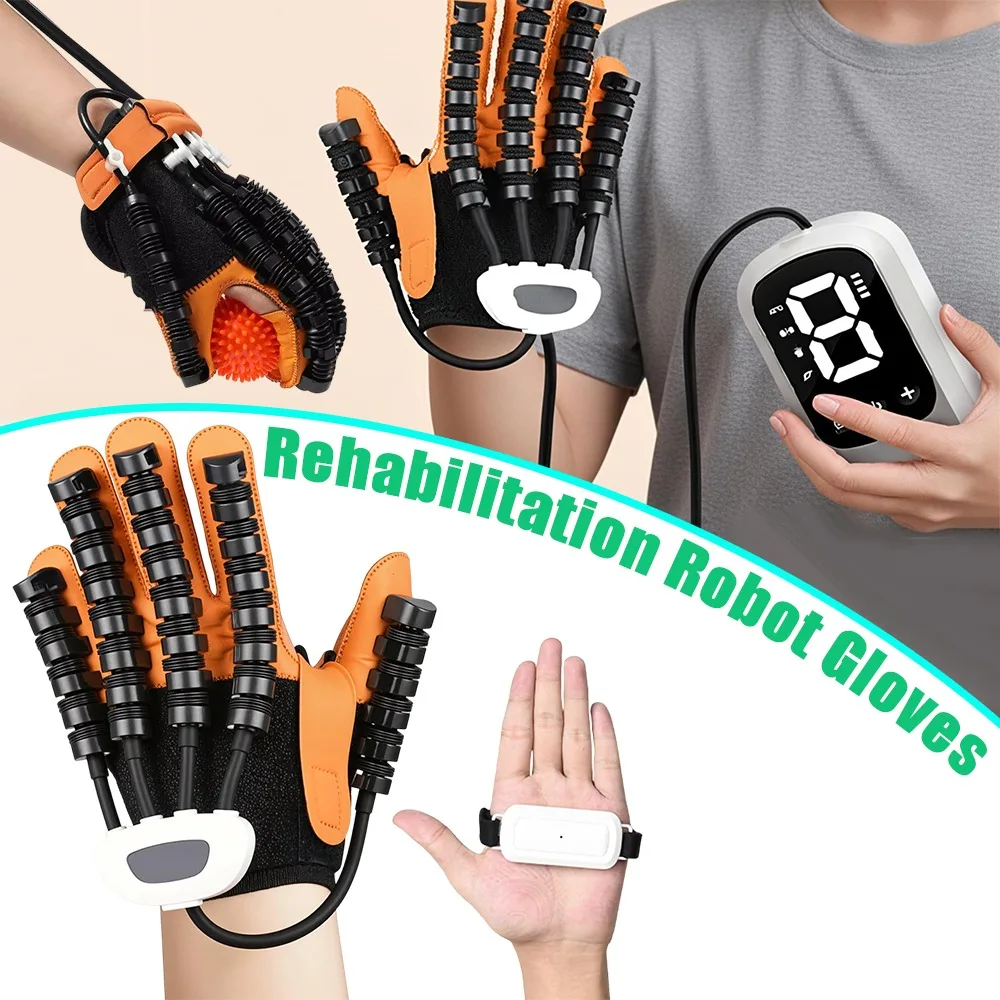

Finger Training Rehabilitation Robot Glove For Left / Right Hand Stroke Hemiplegia With Bracelet Exercise Device