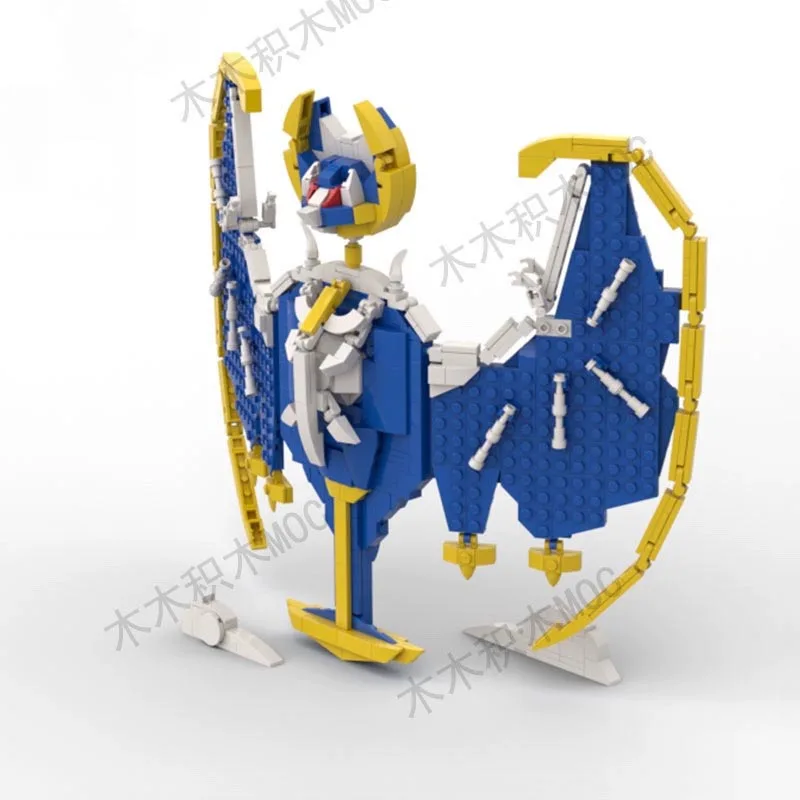 MOC Mech Kokor-décennie s de construction pour enfants, modèle de figurine d'anime, robot d'armure, jouet beurre, design original