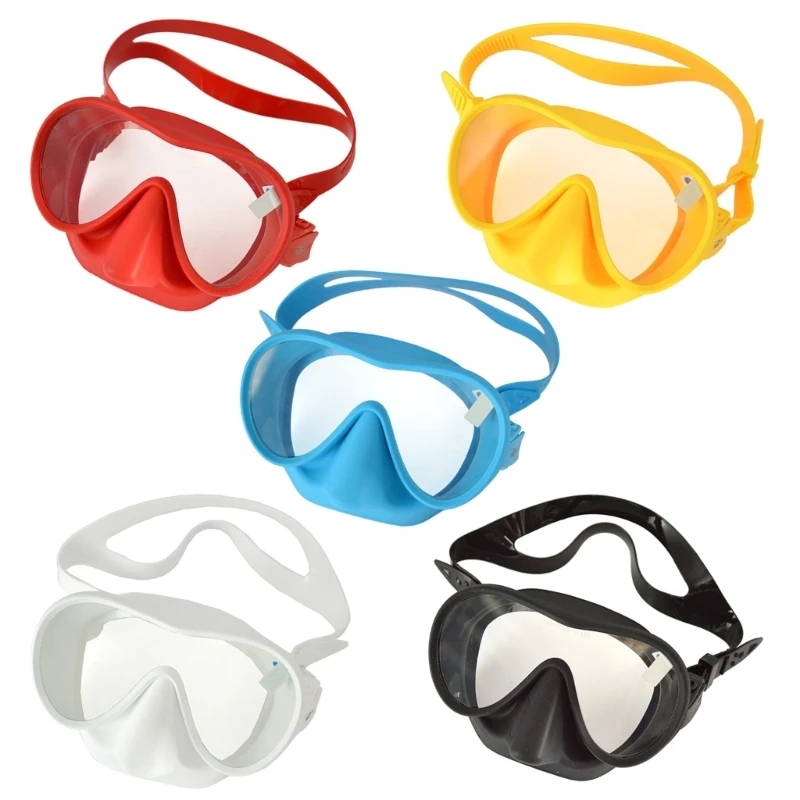 

Diving Mask Silicone Anti-Fog Snorkeling Goggles Underwater Mask Dropship