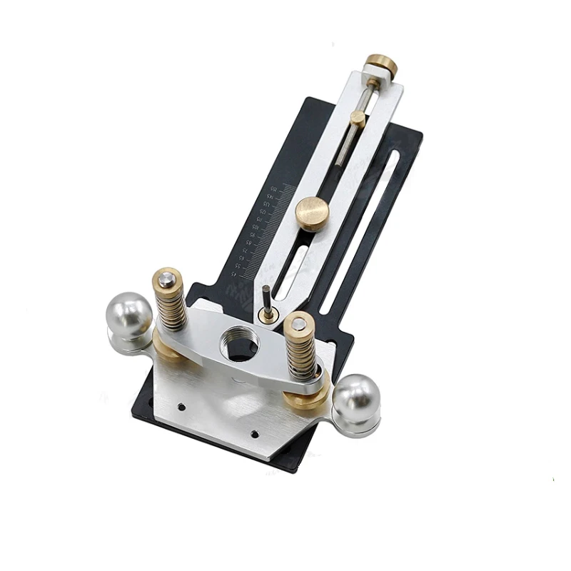 Woodworking Circle Cutting Jig for Electric Trimming Machine Wood Router Milling Circle Slotting Base DIY Tools with Scale Fence