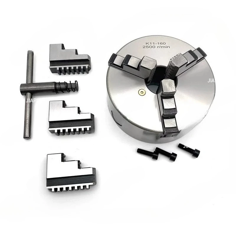 Suitable for 4'' Lathe Chuck 100mm  K11-100 Three Jaw Chuck Scroll Chuck