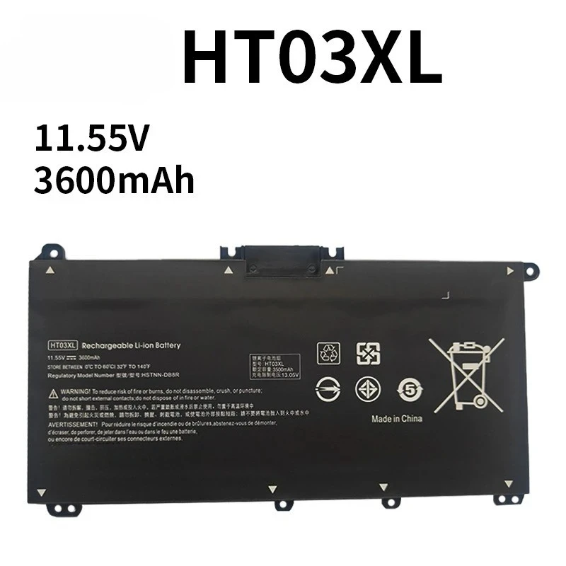 11,55 V HT03XL Laptop-Akku für HP TPN-Q207 TPN-C135 TPN-1131 TPN-Q208 240/255/245 G7 340 G5 HSTNN-LB7X HSTNN-LB7L HSTNN-LB7J