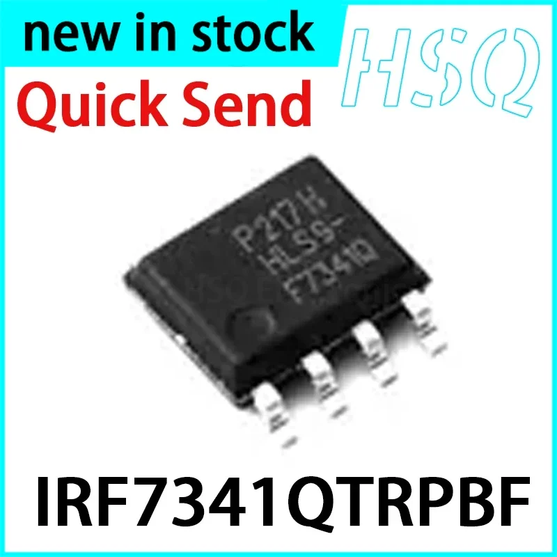 5PCS New IRF7341QTRPBF IRF7341Q F7341Q MOS Field-effect Transistor IC SOP-8