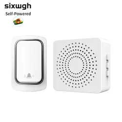 SIXWGH Outdoor Wireless Doorbell Home Welcome My Melody Bell NO Battery Required Waterproof House Door bell