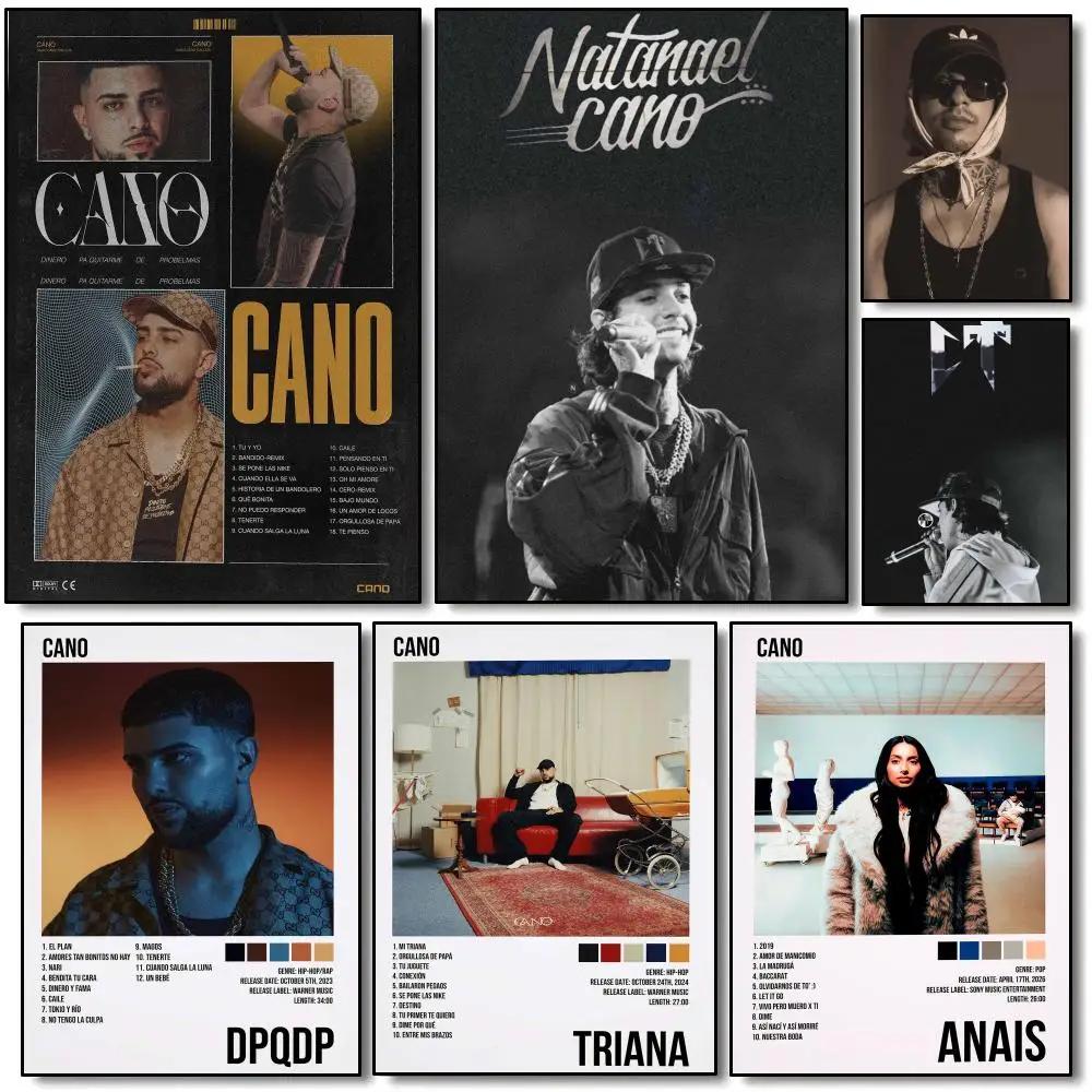 Singer C-Cano music album Poster Modern Aesthetic Wall Art | Stylish Bedroom Home Decor & Unique Gift Ideas