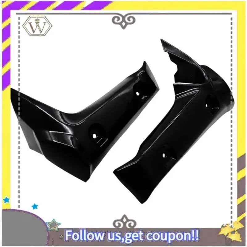 

ABXV-1 Pair Radiator Cover Side Guards Cooler Hood Water Tank Protection Black ABS For YAMAHA FZ1 2006-2010