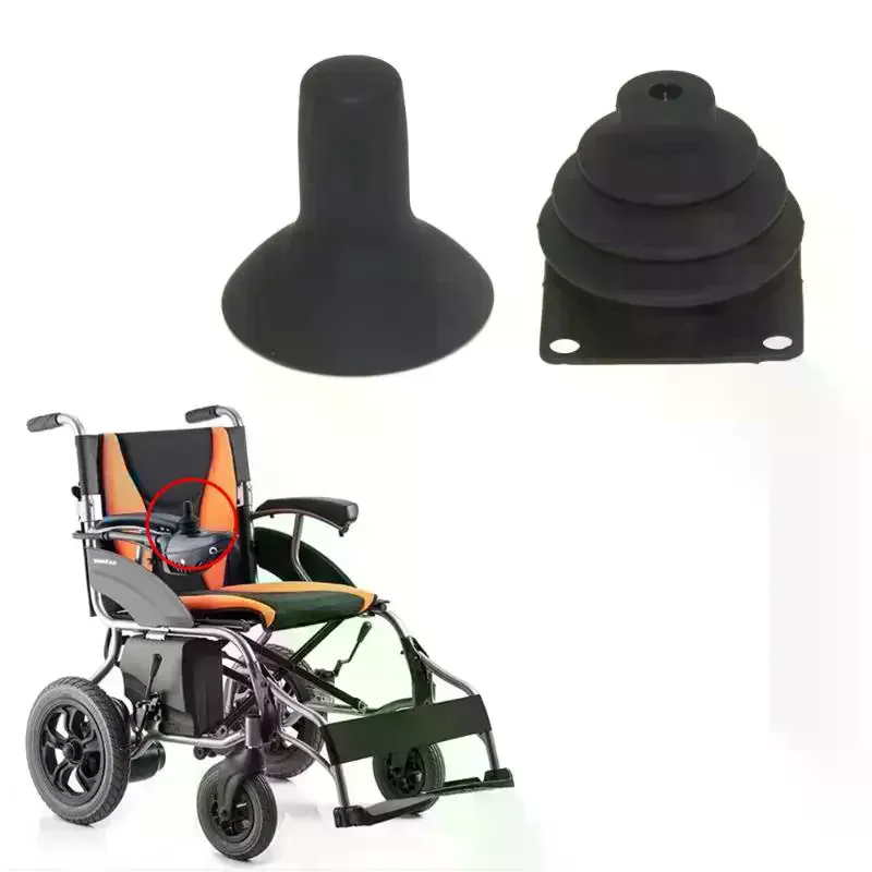 Portable Electric Wheelchair Joystick Button Cap Light Silicone Universal Wheelchairs Handle Knob Smooth Start Easy Installs