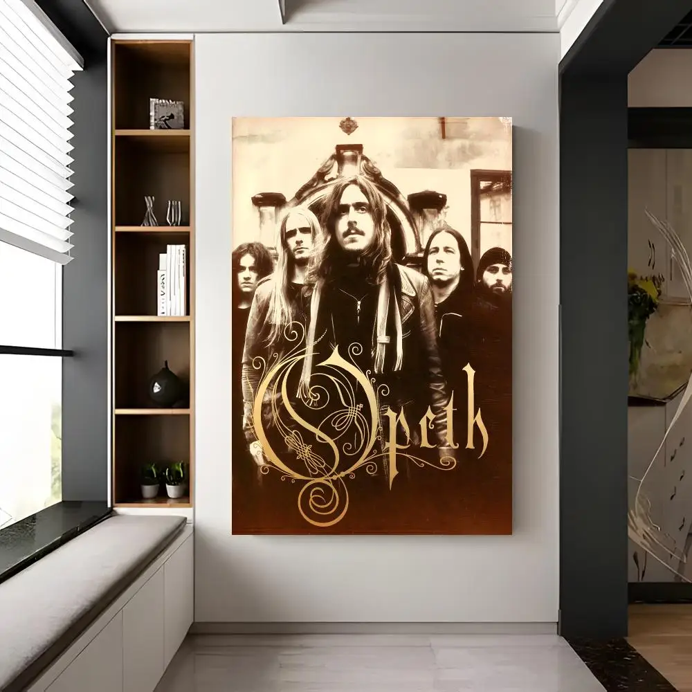Progressive Metal Band O-opeth Poster Modern Wall Decor Collection for Home Design