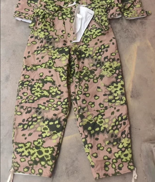 German Spring Oak Camouflage Uniform Winter Thick Man Include Jacket Pants