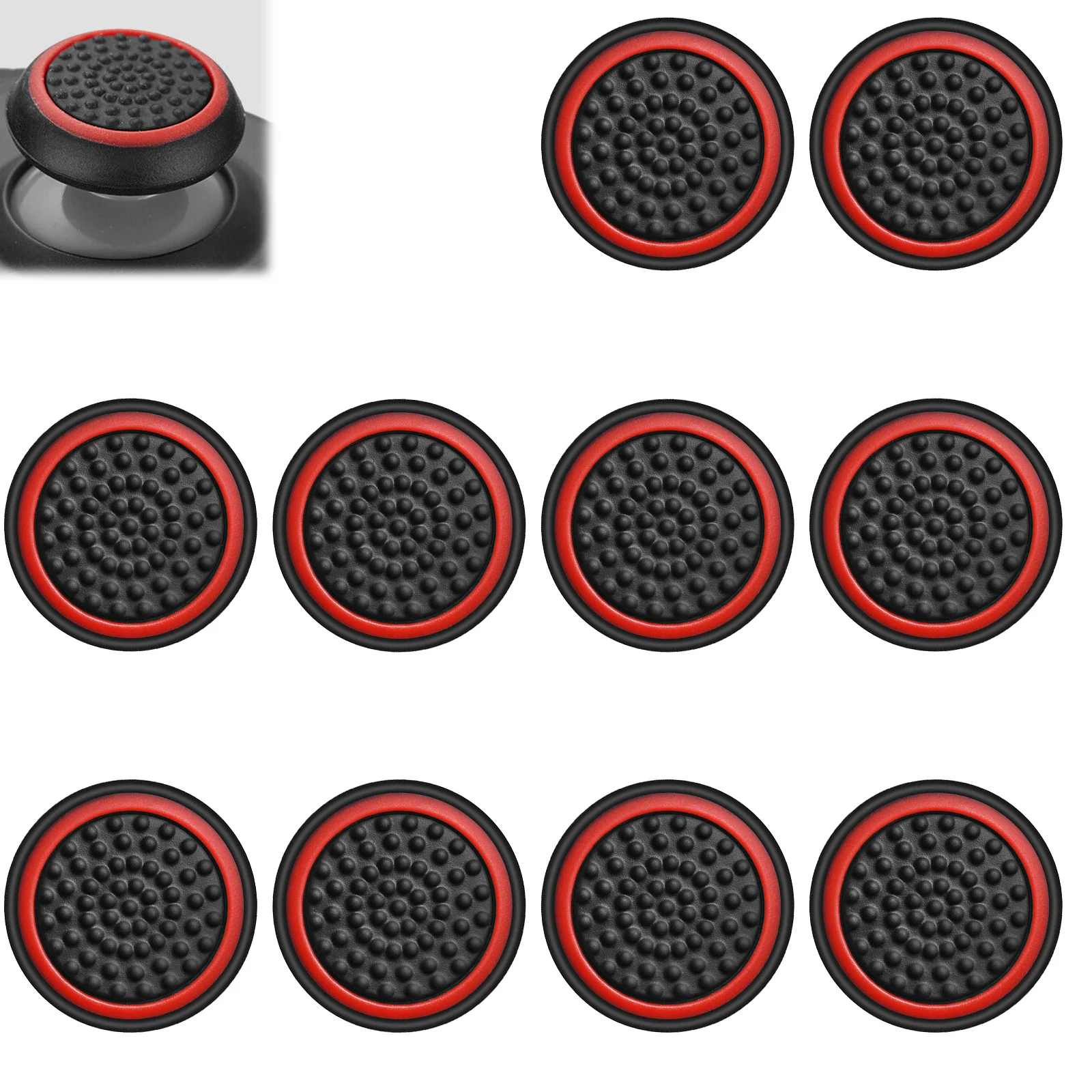 50/40/20/10/8/4PCS Controller Thumb Stick Grip Joystick Cap Cover Analog for PS3 PS4 XBOX ONE Games Accessories