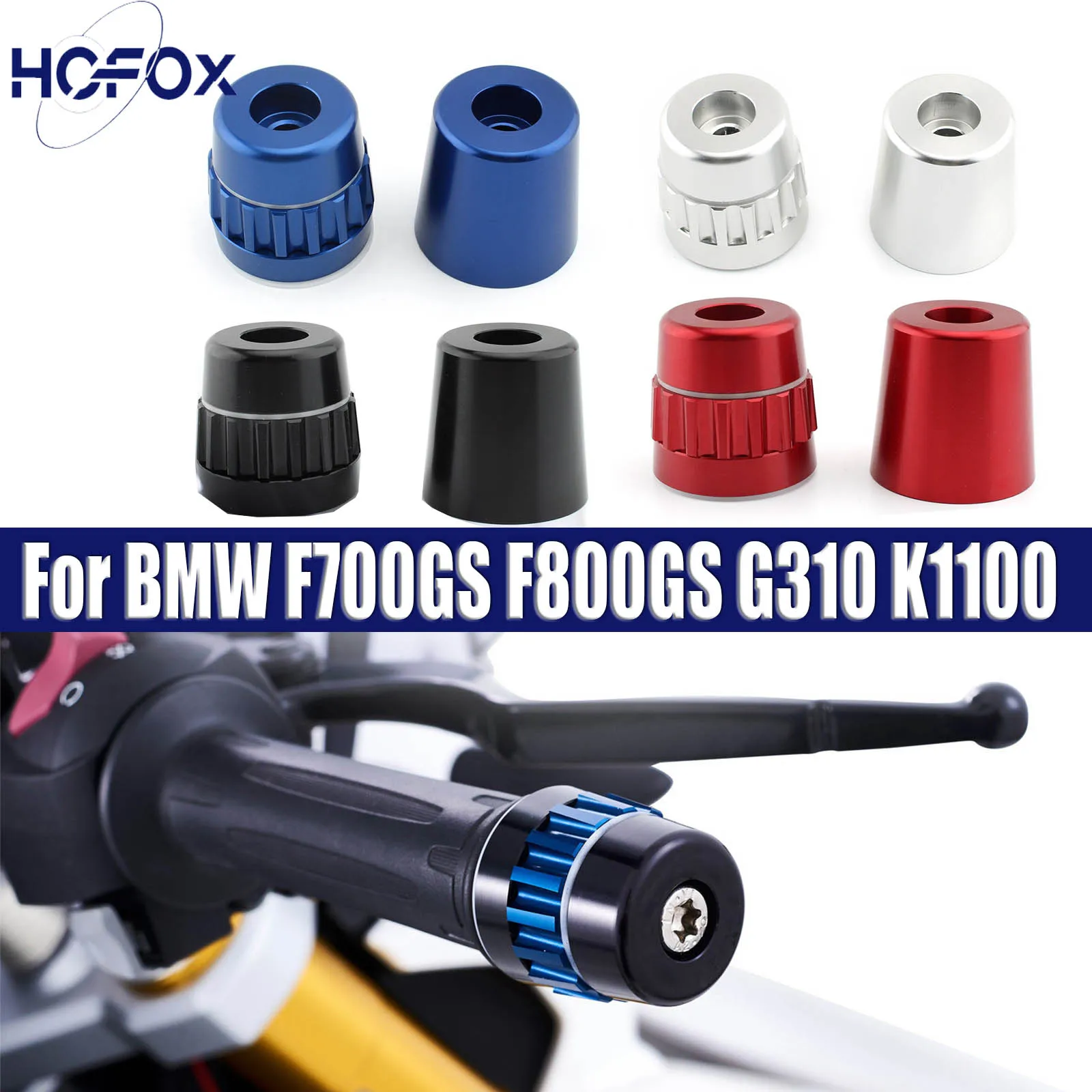 

For BMW F700GS F800GS G310 K1100 400GT R1200RT G310 R Throttle Lock Cruise Control Clamp End Bar