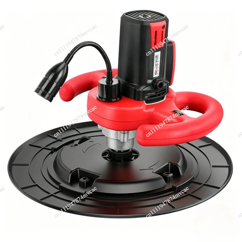Electric Cement Plastering Machine - Portable Handheld Mortar Trowel for Wall & Floor Smoothing, Automatic Polishing Sander Tool