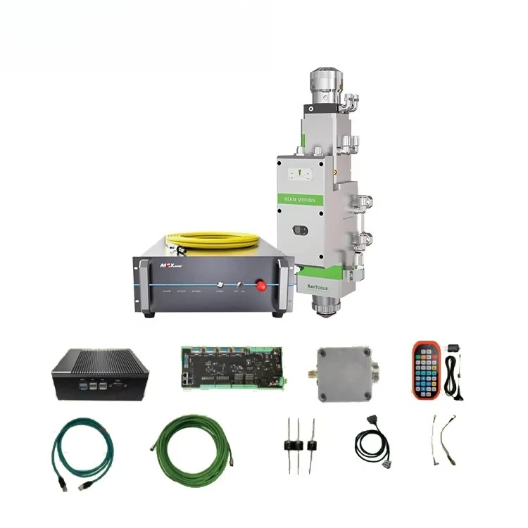 

LaserDelta DIY Laser Cutting Sets MAX Laser Source MFSC-1500 Raytools BM110 and XC3000 Cutting Kit for Laser Cutting Machine