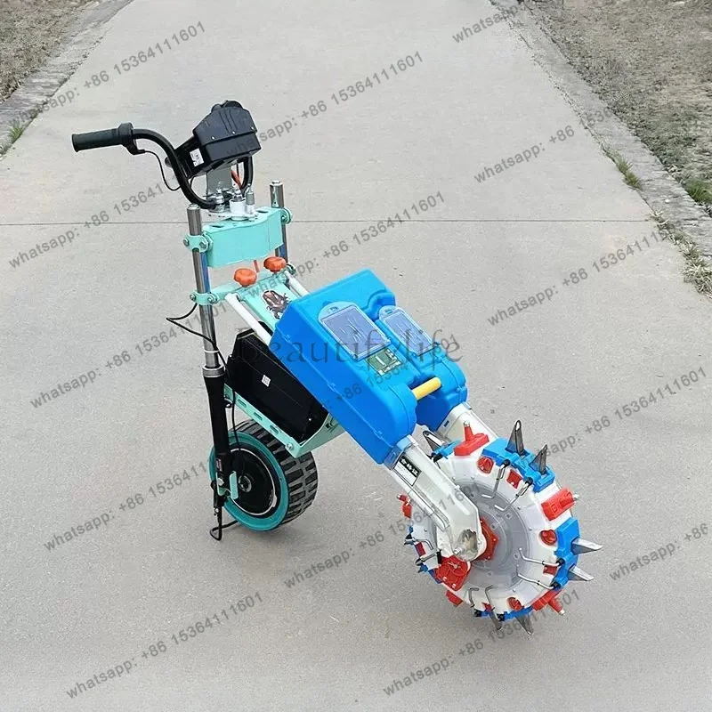 Electric assist corn and peanut seeder 48V 60V multifunctional soybean and soybean seeding and fertilization miracle