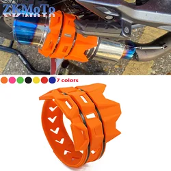 KTM SX XC için motosiklet egzoz kuyruk borusu susturucu kalkanı koruyucu HONDA YAMAHA KAWASAKI SUZUKI için SX XC EXC EXC XCF